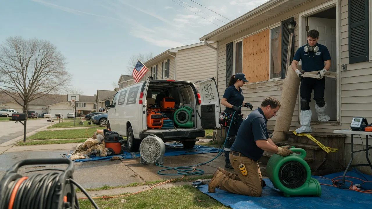 Water Damage Restoration in Devol, OK near me